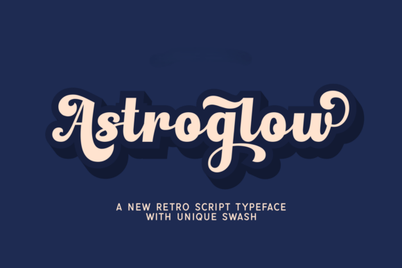 Astroglow: A Playful Yet Polished Script Typeface for Digital Brands