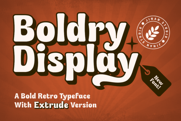 Boldry Display: A Retro Sans Serif That Builds Brand Charm