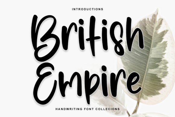 British Empire: A Versatile Script Font for Editorial Design
