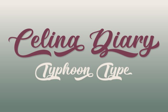 Celina Diary: A Timeless Script Font for Editorial Design