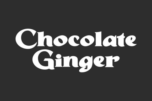 Chocolate Ginger: A Bold Serif Font for Scroll-Stopping Campaigns