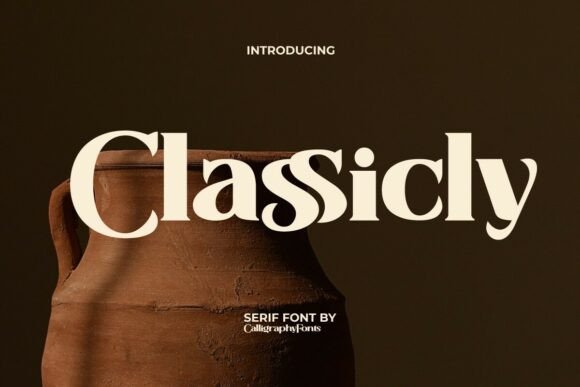 Classicly: A Serif Display Font That Feels Like Home