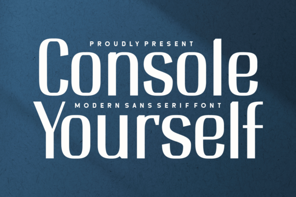 Console Yourself: A Sharp, Narrow Sans Serif for Bold Brand Moments