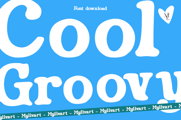 Cool Groovy: A Playful, Polished Display Font for Small Business Branding