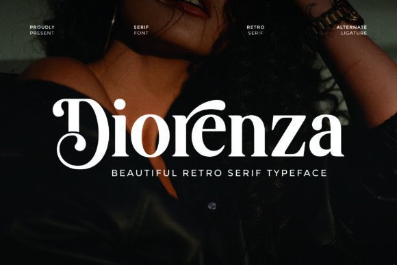 Diorenza: A Retro Serif Typeface That Feels Like Home