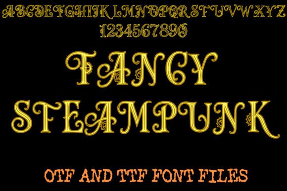 Fancy Steampunk: A Decorative Typeface for Distinctive Web Identity