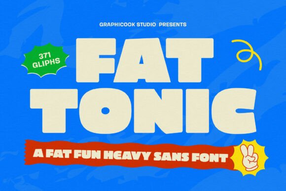 Fattonic: A Bold, Retro Sans Serif Font for Digital Impact
