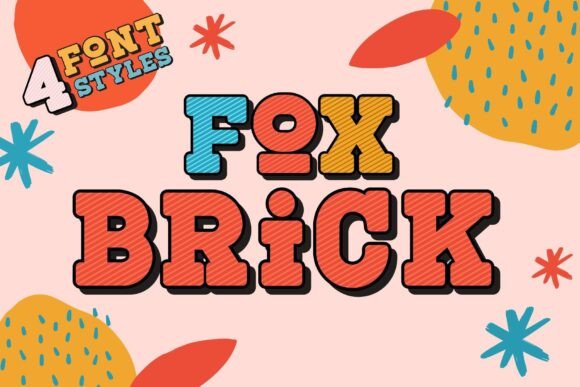 Fox Brick: A Playful Slab Serif for Bold Brand Moments