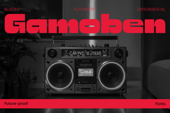 Gamoben: A Sans Serif Typeface That Feels Like Coming Home