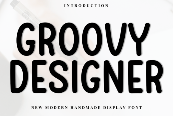 Groovy Designer: A Bold Sans Serif for Digital Branding