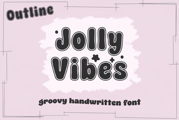 Jolly Vibes Outline: A Font for Playful Editorial Design