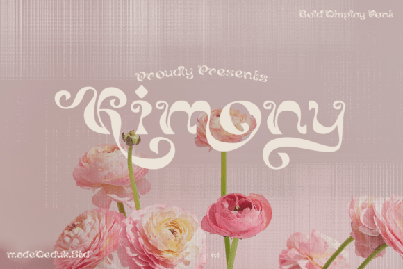Kimony: A Vintage Serif Font That Stops the Scroll