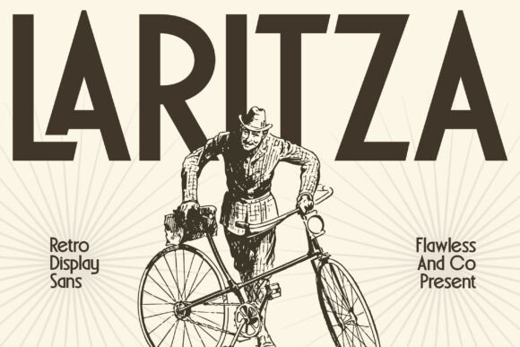 Laritza: A Bold Retro Sans Serif for Editorial Impact