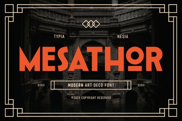 Mesathor: A Display Font That Anchors Editorial Calm
