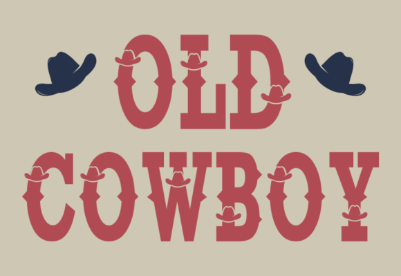 Old Cowboy Font for Handmade Creators