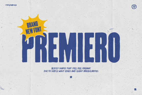 Premiero: A Bold, Playful Sans Serif for Digital Branding
