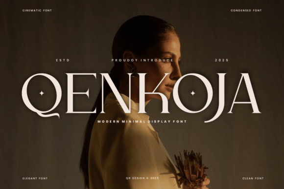Qenkoja: A Serif Font That Adds Vintage Charm to Your Campaigns