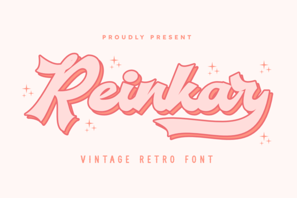 Reinkar: A Retro Script Font That Builds Brand Trust