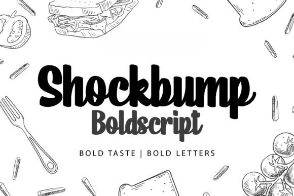 Shockbump: A Bold Script Font That Makes Your Brand Feel Instantly Human